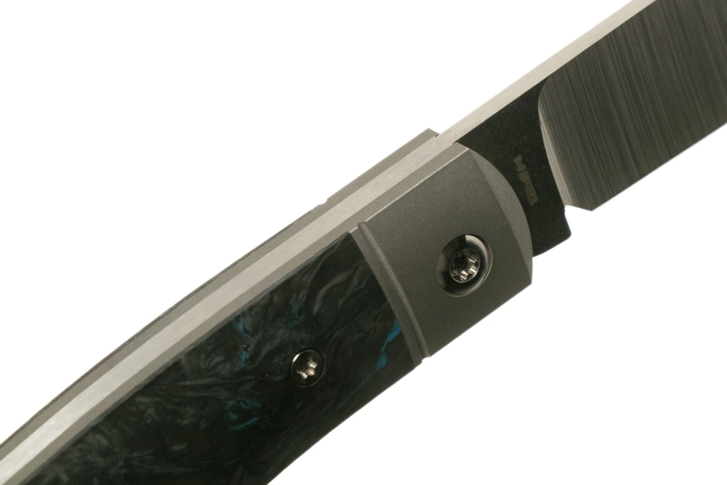 Jack Wolf Sharpshooter Jack, Blue Fat Carbon SHSH-FC Navaja Slipjoint 7 Jack Wolf Sharpshooter Jack, Blue Fat Carbon SHSH-FC Navaja Slipjoint - Imagen 5