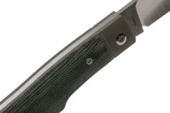 Jack Wolf Sharpshooter Jack, Black Canvas Micarta SHSH-MBK Navaja Slipjoint -Knives And Tools Comercio JW SHSH MBK 07 jackwolf