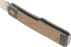 Jack Wolf Sharpshooter Jack, Natural Canvas Micarta SHSH-MNA Navaja Slipjoint -Knives And Tools Comercio JW SHSH MNA 04 jack