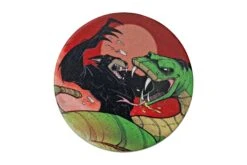 Jack Wolf Venom Jack VEN-01-GRN Canvas Micarta Green, Navaja Slipjoint -Knives And Tools Comercio JW VEN 01 GRN 07 jackwolf