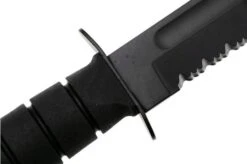 KA-BAR 1212 Cuchillo Fijo, Parcialmente Dentado, Funda De Cuero -Knives And Tools Comercio KA1212 05 kabar