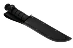 KA-BAR 1212 Cuchillo Fijo, Parcialmente Dentado, Funda De Cuero -Knives And Tools Comercio KA1212 06 kabar