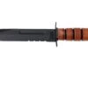 KA-BAR USMC 1218 Parcialmente Dentado Con Mango Y Funda De Cuero -Knives And Tools Comercio KA1218 01 ka bar ka1218 01 1