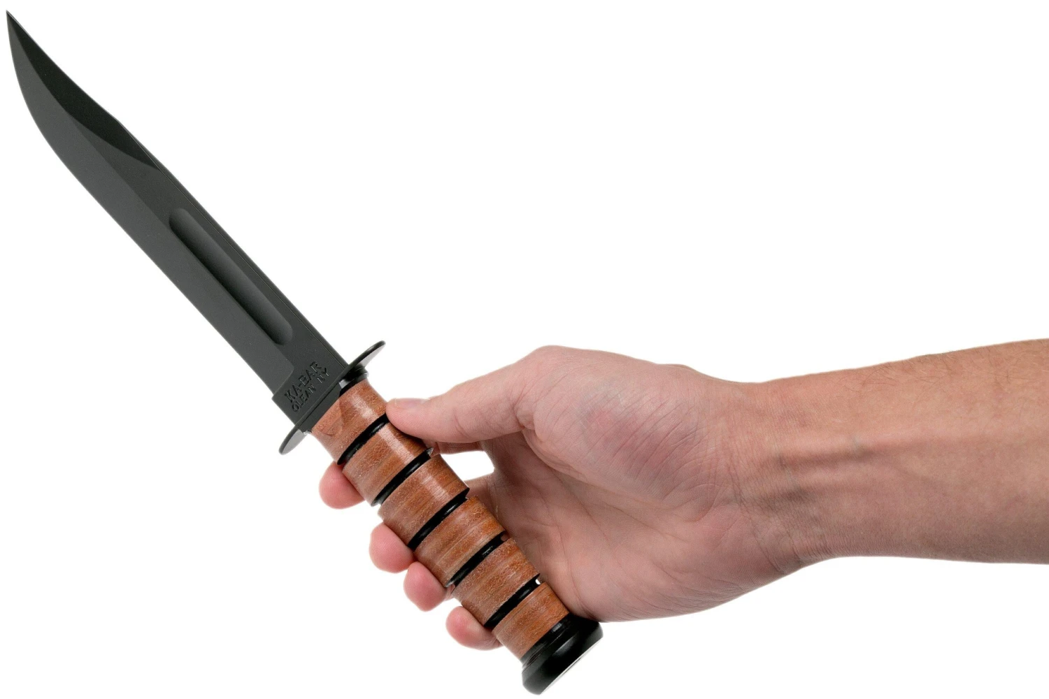 KA-BAR U.S. Army Knife 1220 Cuchillo Fijo, Funda De Cuero 8 KA-BAR U.S. Army Knife 1220 Cuchillo Fijo, Funda De Cuero - Imagen 6