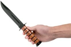 KA-BAR U.S. Navy Knife 1225 Cuchillo Fijo, Funda De Cuero -Knives And Tools Comercio KA1225 06 ka bar