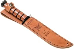 KA-BAR U.S. Navy Knife 1225 Cuchillo Fijo, Funda De Cuero -Knives And Tools Comercio KA1225 07 ka bar