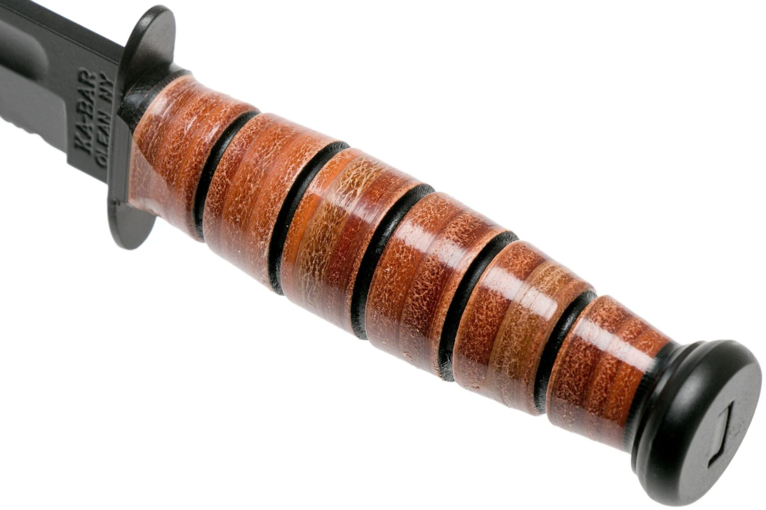 KA-BAR Short 1261 Cuchillo Fijo, Parcialmente Dentado, Funda De Cuero 7 KA-BAR Short 1261 Cuchillo Fijo, Parcialmente Dentado, Funda De Cuero - Imagen 5