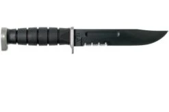 KA-BAR D2 Extreme Fighting Knife 1282, Serrated Blade, Kraton Handle, Funda De Plástico -Knives And Tools Comercio KA1282 02 ka bar 1