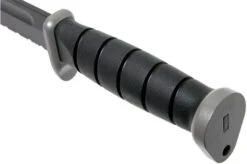 KA-BAR D2 Extreme Fighting Knife 1282, Serrated Blade, Kraton Handle, Funda De Plástico -Knives And Tools Comercio KA1282 05 ka bar 1