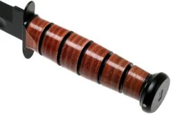 KA-BAR Single Mark 1320 Plain Edge, Cuero, Funda De Cuero -Knives And Tools Comercio KA1320 04 ka bar