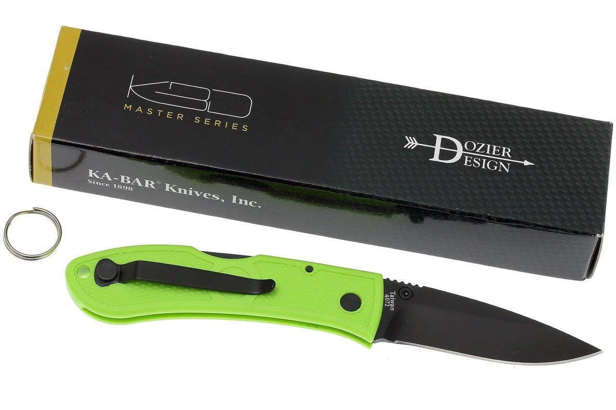 KA-BAR Mini Dozier Zombie Green 4072ZG 8 KA-BAR Mini Dozier Zombie Green 4072ZG - Imagen 6