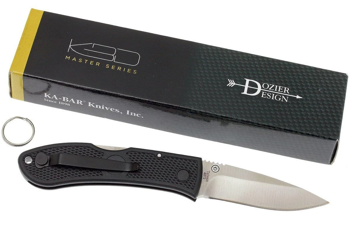 KA-BAR Mini Dozier Black 4072 8 KA-BAR Mini Dozier Black 4072 - Imagen 6