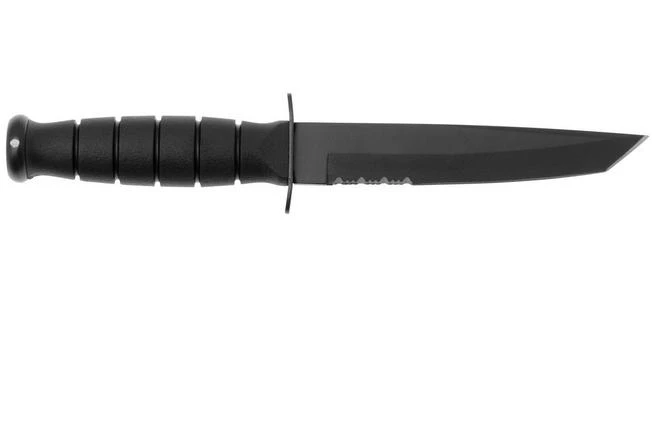 KA-BAR 5055 Short Tanto, Serrated Black, Funda De Kydex, Cuchillo Fijo 4 KA-BAR 5055 Short Tanto, Serrated Black, Funda De Kydex, Cuchillo Fijo - Imagen 2