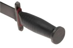 KA-BAR State & Union Mark I Red Spacer USN SU6425MK, Gun Blued 1095CV, Stacked Leather, Cuchillo Fijo -Knives And Tools Comercio KASU6425MK 04 kabar