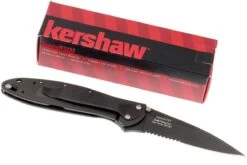 Kershaw Leek 1660CKTST Dentado, Negro 19 Kershaw Leek 1660CKTST Dentado, Negro -Knives And Tools Comercio KE1660CKTST 09 kershaw leek ke1660cktst 09