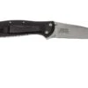 Kershaw Leek 1660SWBLK Stonewashed, Negro -Knives And Tools Comercio KE1660SWBLK 01 kershaw leek ke1660swblk 01