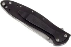 Kershaw Leek 1660SWBLK Stonewashed, Negro -Knives And Tools Comercio KE1660SWBLK 04 kershaw leek ke1660swblk 04