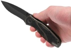 Kershaw 1670OLBLK Blur Black OD-green -Knives And Tools Comercio KE1670OLBLK 08 kershaw blur ke1670olblk 08