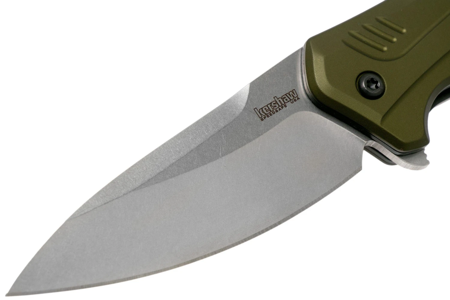Kershaw Link Olive 1776OLSW CPM 20CV Navaja, Mango De Aluminio 5 Kershaw Link Olive 1776OLSW CPM 20CV Navaja, Mango De Aluminio - Imagen 3