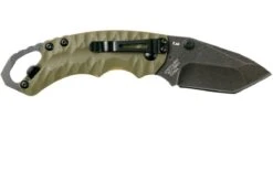 Kershaw Shuffle II 8750TOLBW Tanto, Olive Green -Knives And Tools Comercio KE8750TOLBW 02 kershaw ke8750tolbw 02