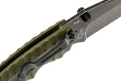 Kershaw Shuffle II 8750TOLBW Tanto, Olive Green -Knives And Tools Comercio KE8750TOLBW 06 kershaw ke8750tolbw 06