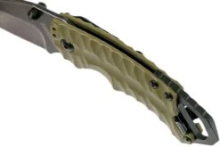Kershaw Shuffle II 8750TOLBW Tanto, Olive Green -Knives And Tools Comercio KE8750TOLBW 07 kershaw ke8750tolbw 07