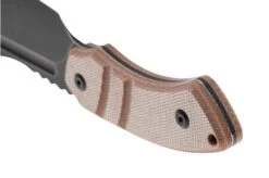 Kansept Korvid S G2030A4 Blackwashed 14C28N, Brown Micarta, Cuchillo Fijo, Diseño De Justin Koch 12 Kansept Korvid S G2030A4 Blackwashed 14C28N, Brown Micarta, Cuchillo Fijo, Diseño De Justin Koch -Knives And Tools Comercio KSG2030A4 04 kansept