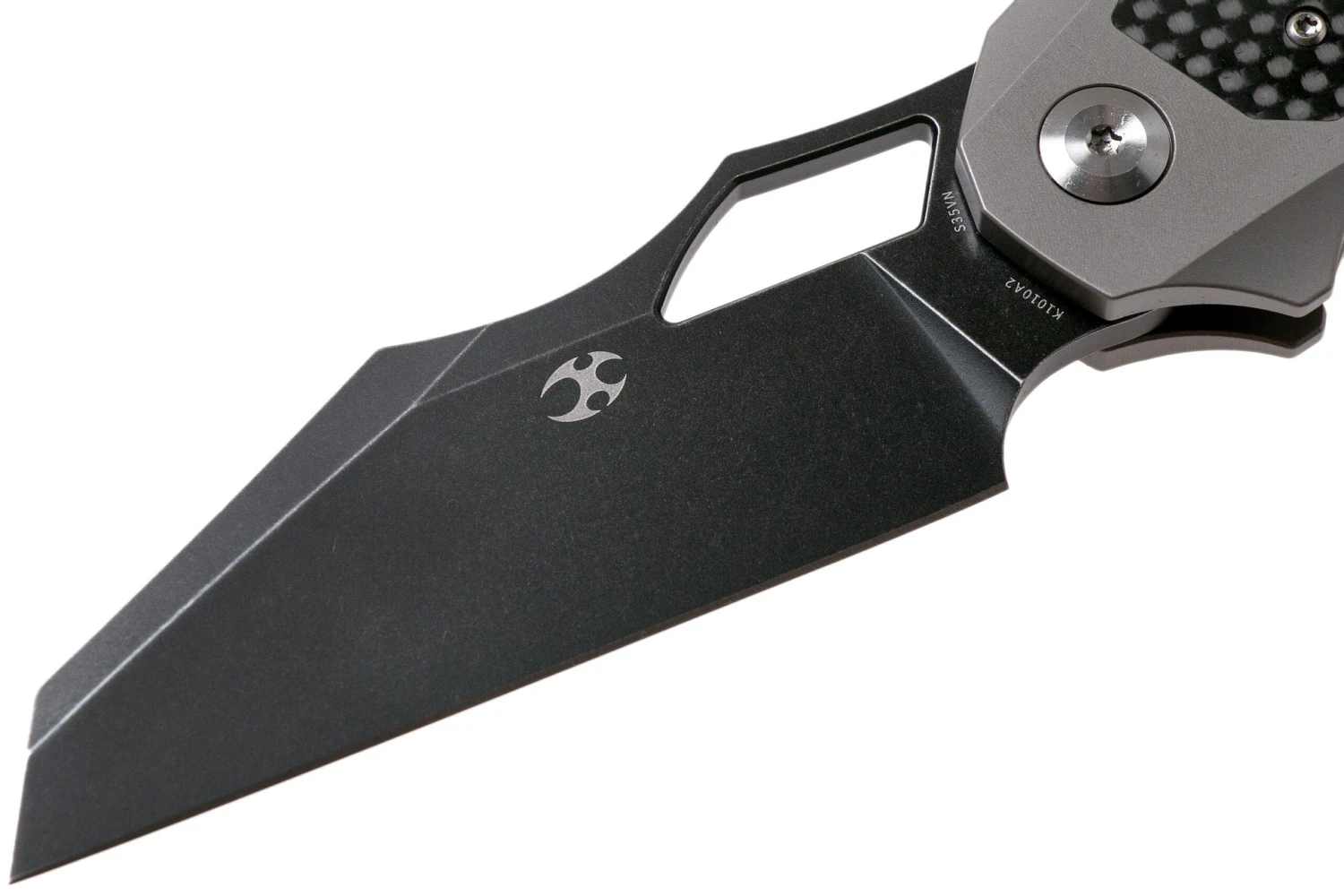 Kansept Genesis K1010A2 Titanium, Carbon Fibre Navaja, Jelly Jerry Design 5 Kansept Genesis K1010A2 Titanium, Carbon Fibre Navaja, Jelly Jerry Design - Imagen 3