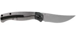 Kansept Muijr K1014A2 Orange Peel Titanium, Carbon Fibre Navaja, Dirk Pinkerton Design -Knives And Tools Comercio KSK1014A2 02 kansept knives