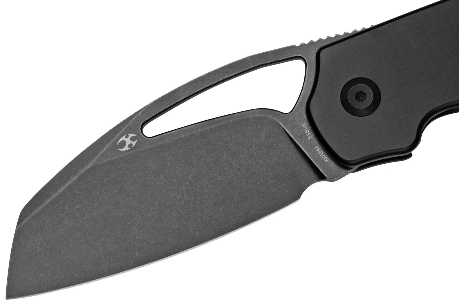 Kansept Goblin XL K1016A2 Blackwashed, Black Titanium Navaja, Diseño Marshall Noble 5 Kansept Goblin XL K1016A2 Blackwashed, Black Titanium Navaja, Diseño Marshall Noble - Imagen 3