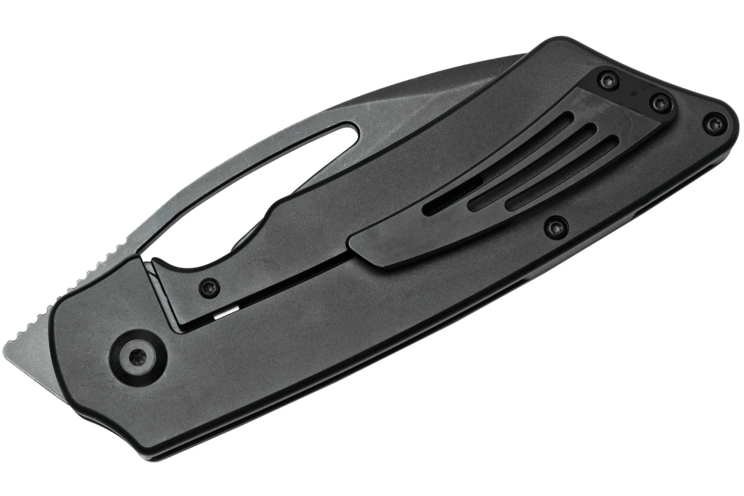 Kansept Goblin XL K1016A2 Blackwashed, Black Titanium Navaja, Diseño Marshall Noble 7 Kansept Goblin XL K1016A2 Blackwashed, Black Titanium Navaja, Diseño Marshall Noble - Imagen 5