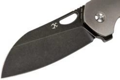 Kansept Model 6 K1022A2 Orange Peel Titanium Navaja, Diseño Nick Swan -Knives And Tools Comercio KSK1022A2 03 kansept