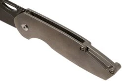 Kansept Model 6 K1022A2 Orange Peel Titanium Navaja, Diseño Nick Swan -Knives And Tools Comercio KSK1022A2 07 kansept