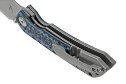 Kansept Fenrir K1034A3 Stonewashed, Black & Blue G10 Navaja, Diseño Greg Schob -Knives And Tools Comercio KSK1034A3 04 kansept