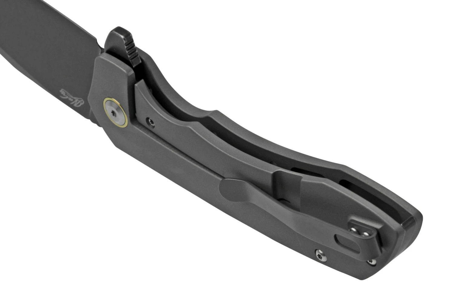 Kansept Entity K1036B2 Black, Silicon Carbided Titanium Navaja, Diseño Nalu Knives 6 Kansept Entity K1036B2 Black, Silicon Carbided Titanium Navaja, Diseño Nalu Knives - Imagen 4