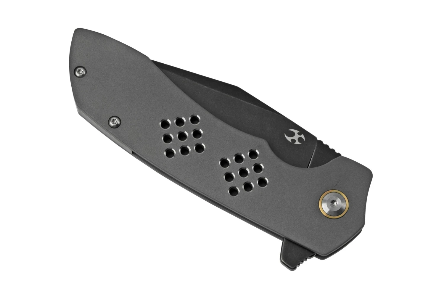 Kansept Entity K1036B2 Black, Silicon Carbided Titanium Navaja, Diseño Nalu Knives 8 Kansept Entity K1036B2 Black, Silicon Carbided Titanium Navaja, Diseño Nalu Knives - Imagen 6