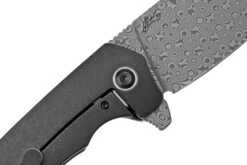 Kansept Entity K1036B3 Damascus, Black Titanium Navaja, Diseño Nalu Knives 12 Kansept Entity K1036B3 Damascus, Black Titanium Navaja, Diseño Nalu Knives -Knives And Tools Comercio KSK1036B3 05 kansept