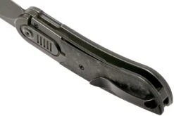 Kansept Reverie K2025A2 Black Stonewashed, Titanium Carbon Fibre Navaja, Diseño Justin Lundquist -Knives And Tools Comercio KSK2025A2 05 kansept