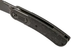 Kansept Reverie K2025A2 Black Stonewashed, Titanium Carbon Fibre Navaja, Diseño Justin Lundquist -Knives And Tools Comercio KSK2025A2 07 kansept