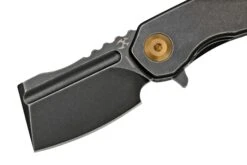 Kansept Mini Korvid K3030A6 Blackwashed CPM-S35VN, Black Titanium Navaja, Diseño Justin Koch 12 Kansept Mini Korvid K3030A6 Blackwashed CPM-S35VN, Black Titanium Navaja, Diseño Justin Koch -Knives And Tools Comercio KSK3030A6 03 kansept