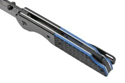 Kansept Warrior T1005T1 Black Tanto, Black & Blue G10 Navaja, Diseño Kim Ning -Knives And Tools Comercio KST1005T1 07 kansept