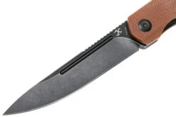 Kansept Prickle T1012A5 Black, Brown Micarta Navaja, Max Tkachuk 12 Kansept Prickle T1012A5 Black, Brown Micarta Navaja, Max Tkachuk -Knives And Tools Comercio KST1012A5 03 kansept knives