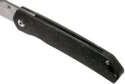 Kansept Hazakura T1019C2 Twill Carbon Fibre Navaja, Max Tkachuk Design -Knives And Tools Comercio KST1019C2 07 kansept knives