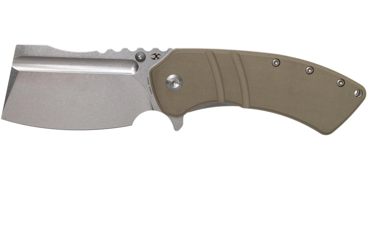 Kansept XL Korvid T1030A5 Satin, Sand G10 Navaja, Justin Koch Design 3 Kansept XL Korvid T1030A5 Satin, Sand G10 Navaja, Justin Koch Design