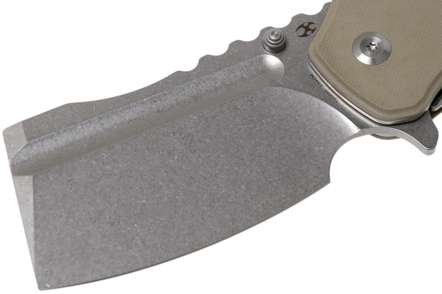 Kansept XL Korvid T1030A5 Satin, Sand G10 Navaja, Justin Koch Design 5 Kansept XL Korvid T1030A5 Satin, Sand G10 Navaja, Justin Koch Design - Imagen 3