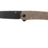 Kansept Weasel T2020A5 Black, Brown Micarta Navaja, Rolf Helbig Design -Knives And Tools Comercio KST2020A5 01 kansept knives