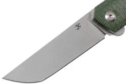 Kansept Foosa T2020T2 Green Micarta Navaja, Rolf Helbig Design -Knives And Tools Comercio KST2020T2 03 kansept knives