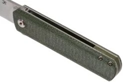 Kansept Foosa T2020T2 Green Micarta Navaja, Rolf Helbig Design -Knives And Tools Comercio KST2020T2 07 kansept knives