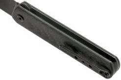 Kansept Foosa T2020T3 Black, Twill Carbon Fibre Navaja, Rolf Helbig Design -Knives And Tools Comercio KST2020T3 05 kansept knives