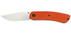Kansept Reverie T2025A3 Stonewashed, Orange G10 Navaja, Diseño Justin Lundquist
